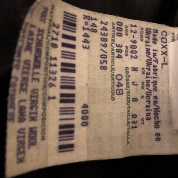 Hugo Boss Peacoat - Picture 7 of 7